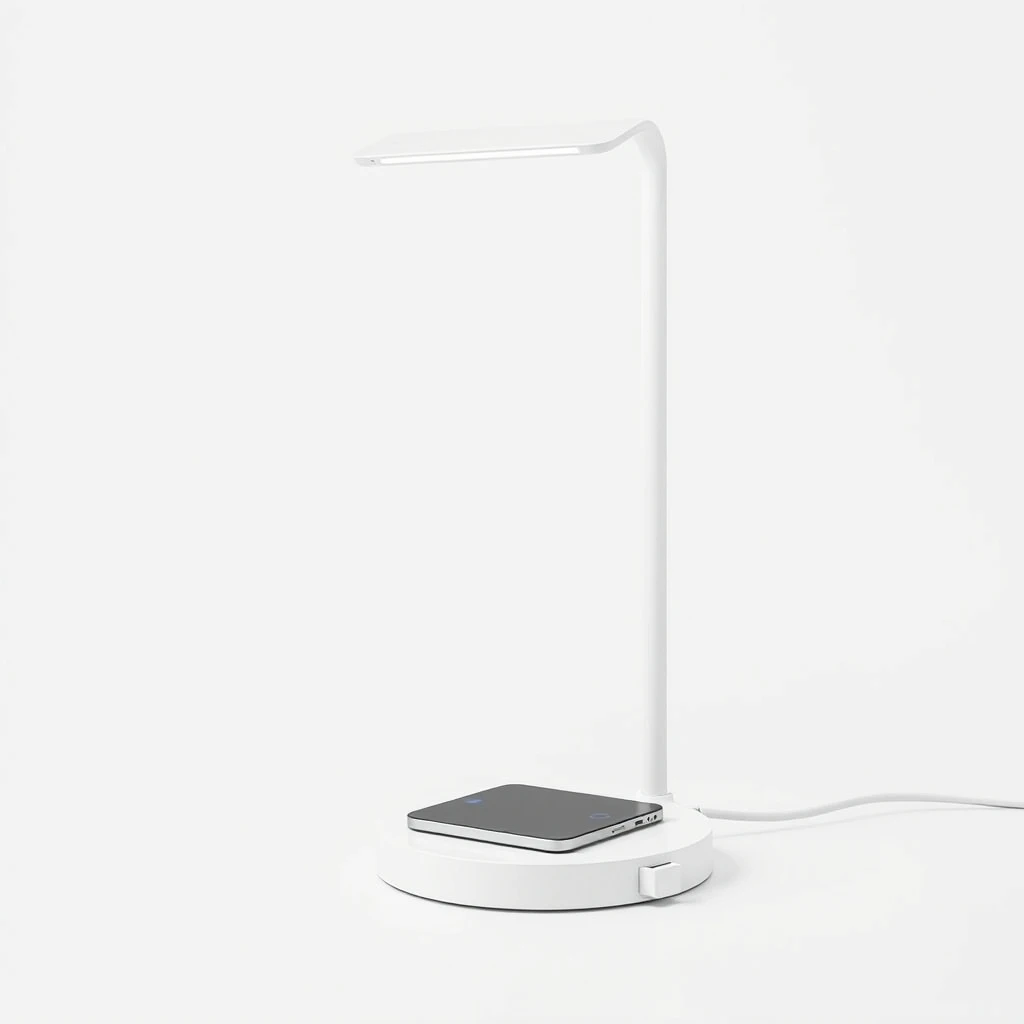 LED Desk Lamp with Wireless Charger